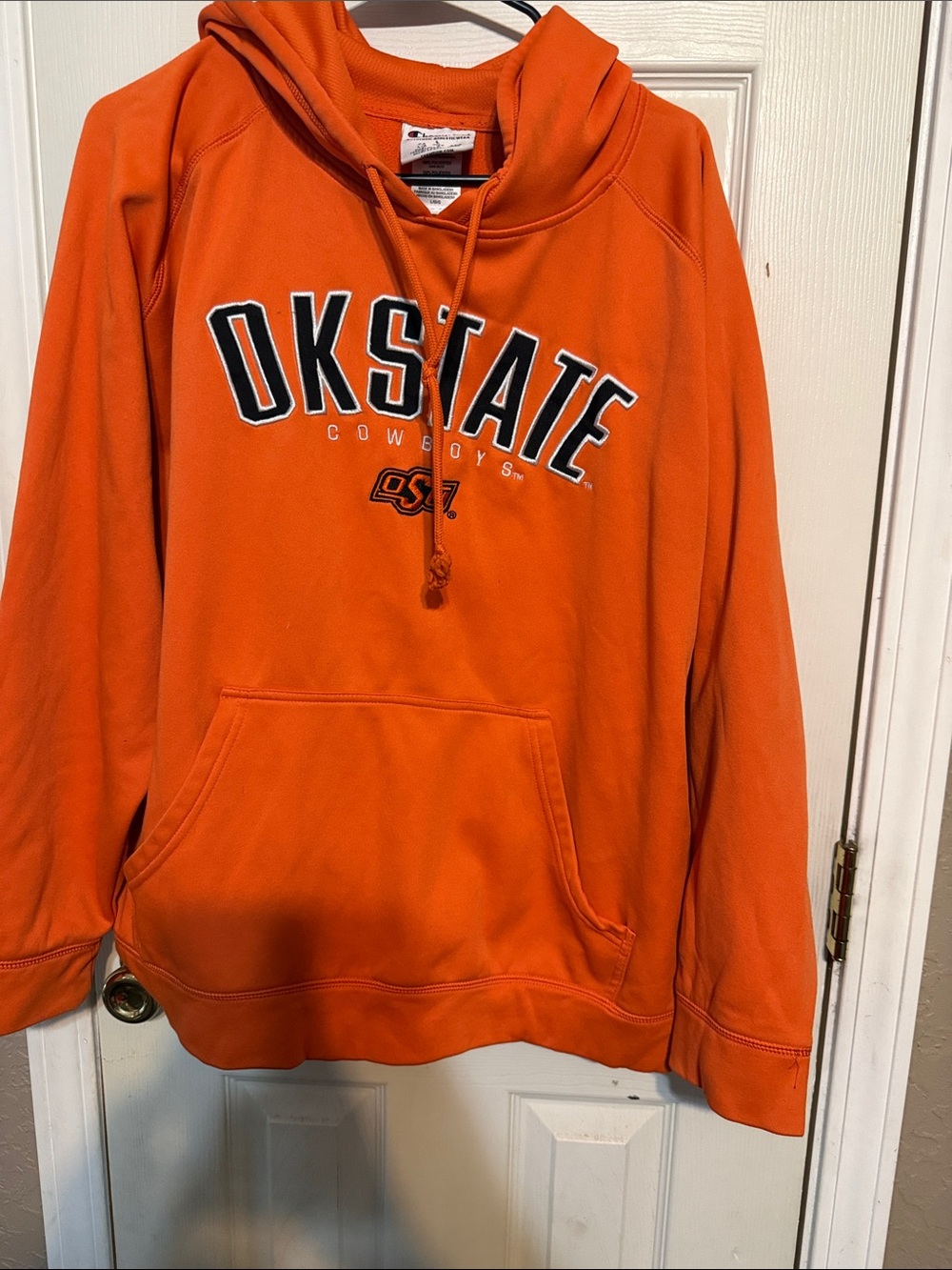 Champion Orange OKSTATE Pullover Hoodie